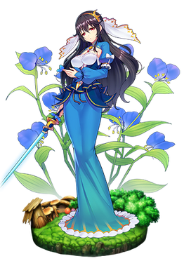 Asiatic Dayflower Flower Knight Girl Wikia Fandom Asiatic Dayflower Flower Knight Girl Wikia Fandom