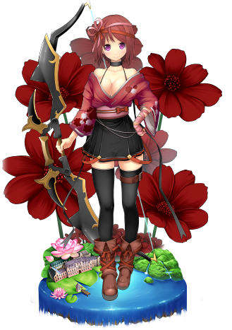 Chocolate Cosmos Flower Knight Girl Wikia Fandom