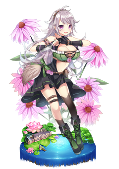 Echinacea Flower Knight Girl Wikia Fandom