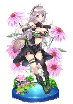 Echinacea Flower Knight Girl Wikia Fandom