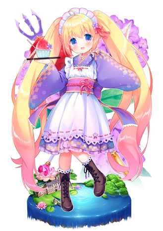 Heliotrope Yukata Flower Knight Girl Wikia Fandom