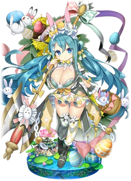 Isogiku Easter Flower Knight Girl Wikia Fandom