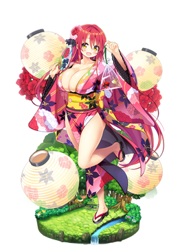 Geranium Yukata Flower Knight Girl Wikia Fandom Geranium Yukata Flower Knight Girl Wikia Fandom