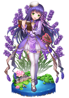Lavender Valentine Flower Knight Girl Wikia Fandom Lavender Valentine Flower Knight Girl Wikia Fandom