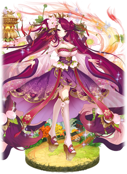 Japanese Anemone (Aspirational Relaxed Queen) | Flower Knight Girl