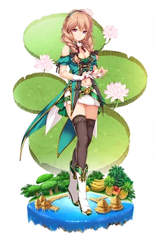 Royal Water Lily June Bride Flower Knight Girl Wikia Fandom