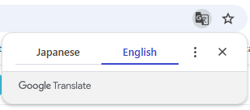 Chrome Translate Button