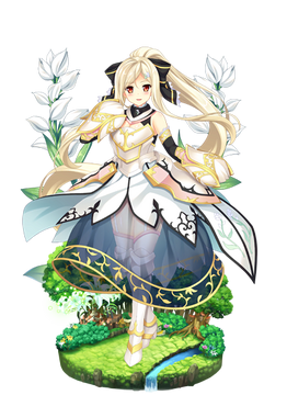 騎士A ばぁう Glitter Spring KnightA Silver Orchid (Noble Lady of Sparkling Destiny) | Flower