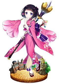 Formosan Cherry Flower Knight Girl Wikia Fandom Formosan Cherry Flower Knight Girl Wikia Fandom