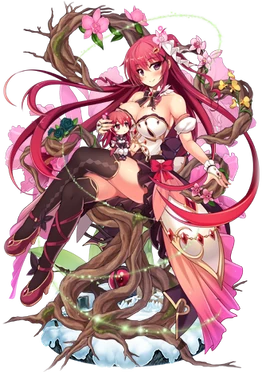 Cattleya Radiant Princess Flower Knight Girl Wikia Fandom