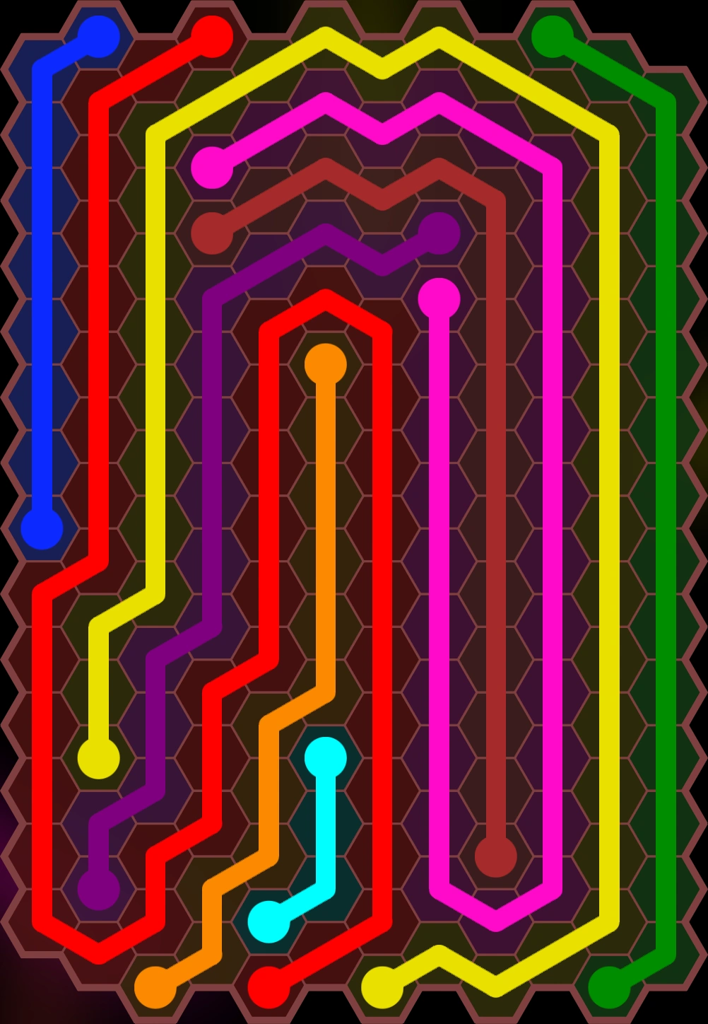 12x15 Mega Mania Levels (91-120)/Hexes | Flow Free Wiki | Fandom