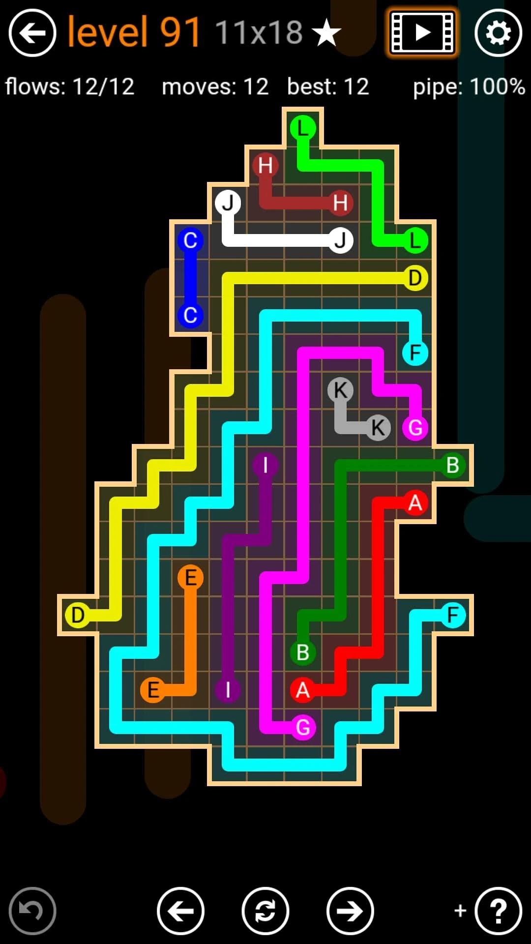 Amoeba Pack Levels (91-120) | Flow Free Wiki | Fandom