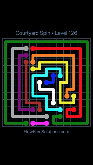 Flow free courtyard spin level 1211