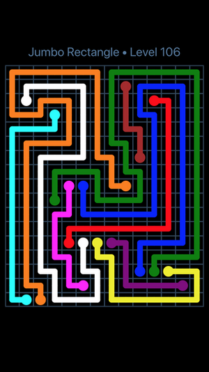 Jumbo Rectangle Pack Levels (91-120) | Flow Free Wiki | Fandom