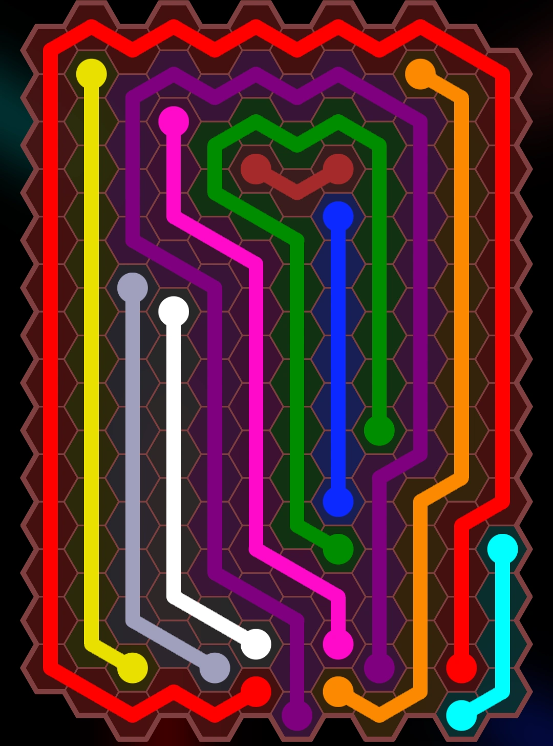 12x15 Mega Mania Levels (421-450)/Hexes | Flow Free Wiki | Fandom