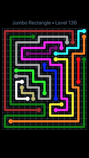 Jumbo Rectangle Pack Levels (121-150) | Flow Free Wiki | Fandom