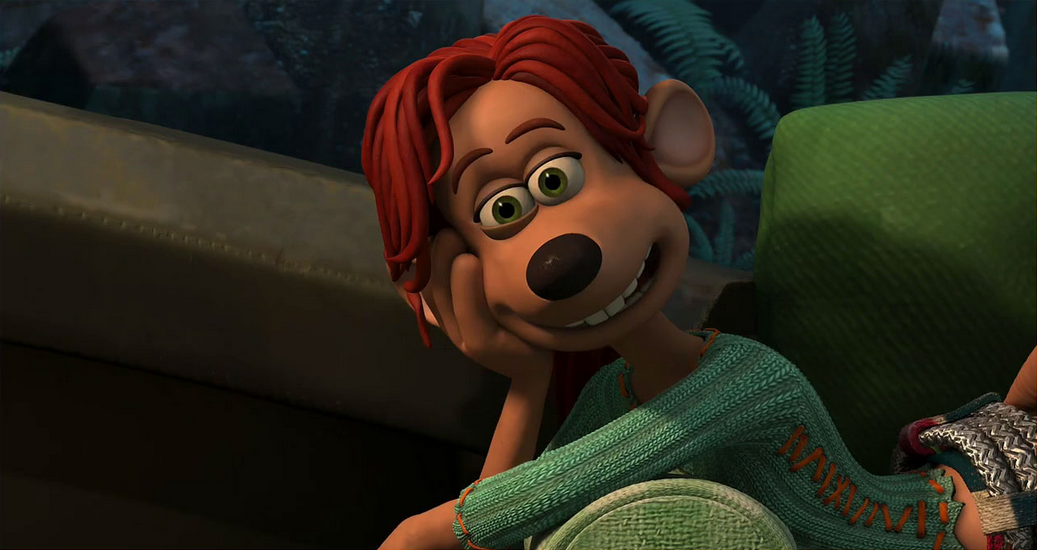 Rita Malone is the deuteragonist in Flushed Away. 