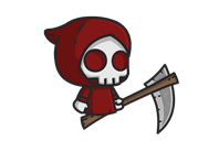 The old premium skin for Grim Reaper