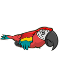 Parrot1.png (4 KB) The sixth stage of the parrot's animation (after this it cycles back to first).
