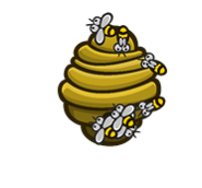 Frame 3 of the Beehive's animation.