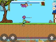 A glitching mosquito