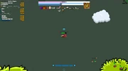 A Maroon Bird that just killed a scarecrow.