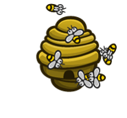 Frame 2 of the Beehive's animation.