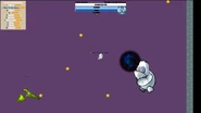 Elfantasmaliberaalyetiylovuelveastronauta.png (195 KB) A Ghost that has glitched a Yeti into a black hole (note that you cannot do this anymore)