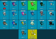 The list of Grim Reaper skins in shop
