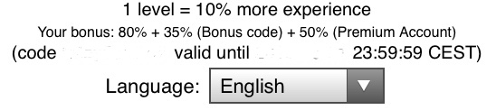 бонусные коды для evoworld io