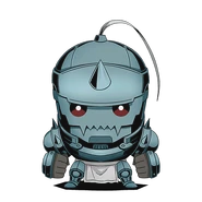 Alphonse's doll from the Japanese smartphone game Divine Gate, 2015.