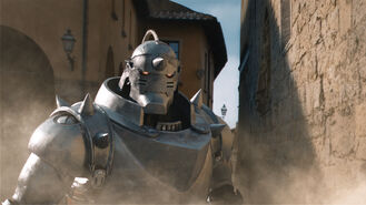 Alphonse's appearance in the Movie.