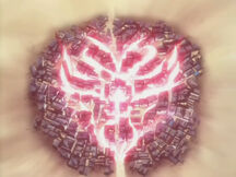 The Grand Arcanum circle activating.