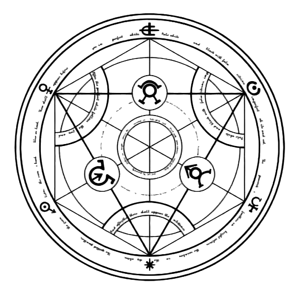 Fullmetal Alchemist Alchemy Symbols Meanings