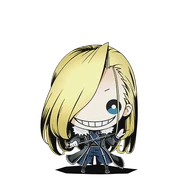 Ed's doll from the Japanese smartphone game Divine Gate, 2015.