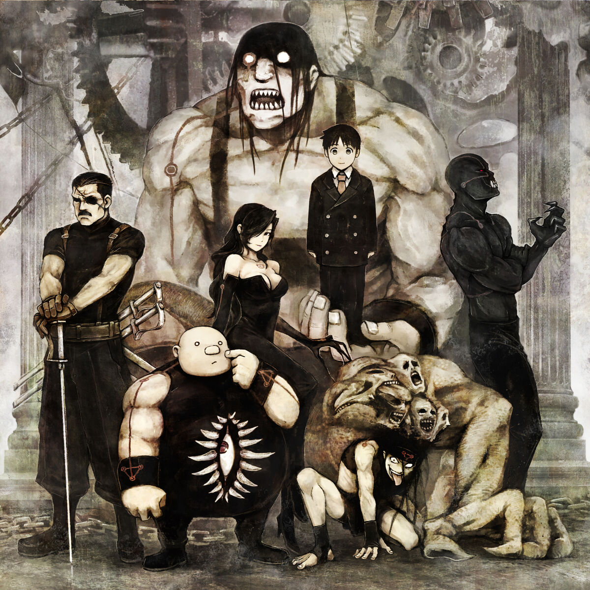 Fullmetal Alchemist: Brotherhood Homúnculo (O Anão no Frasco