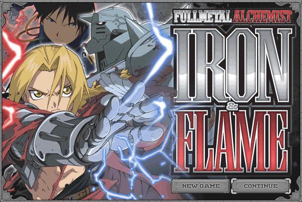 Fullmetal Alchemist: Iron & Flame, Adobe Flash game by Adult Swim