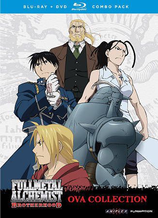 Fullmetal Alchemist Brotherhood Complete Series Seasons 1-2 (Blu-ray) 