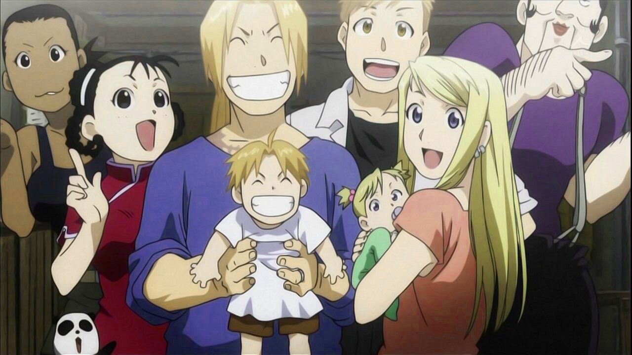 Ed and Winry chibi _Fullmetal Alchemist Brotherhood  Стальной алхимик,  Эдвард элрик, Аниме