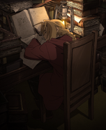 Studying.png (2.24 MB) Edward Elric asleep after being engrossed in the many readings from National Central Library.