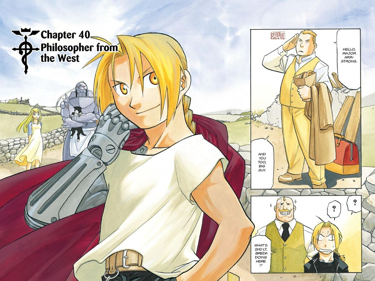 Chapter 40: Philosopher from the West | Fullmetal Alchemist Wiki | Fandom