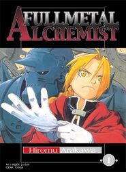 FullMetal Alchemist manga okladka 1