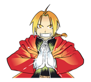 FULLMETAL-ALCHEMIST-Stickers-12799.png (17 KB) Edward's LINE Sticker from FULLMETAL ALCHEMIST (Manga) released on 2013 (non-animated version).