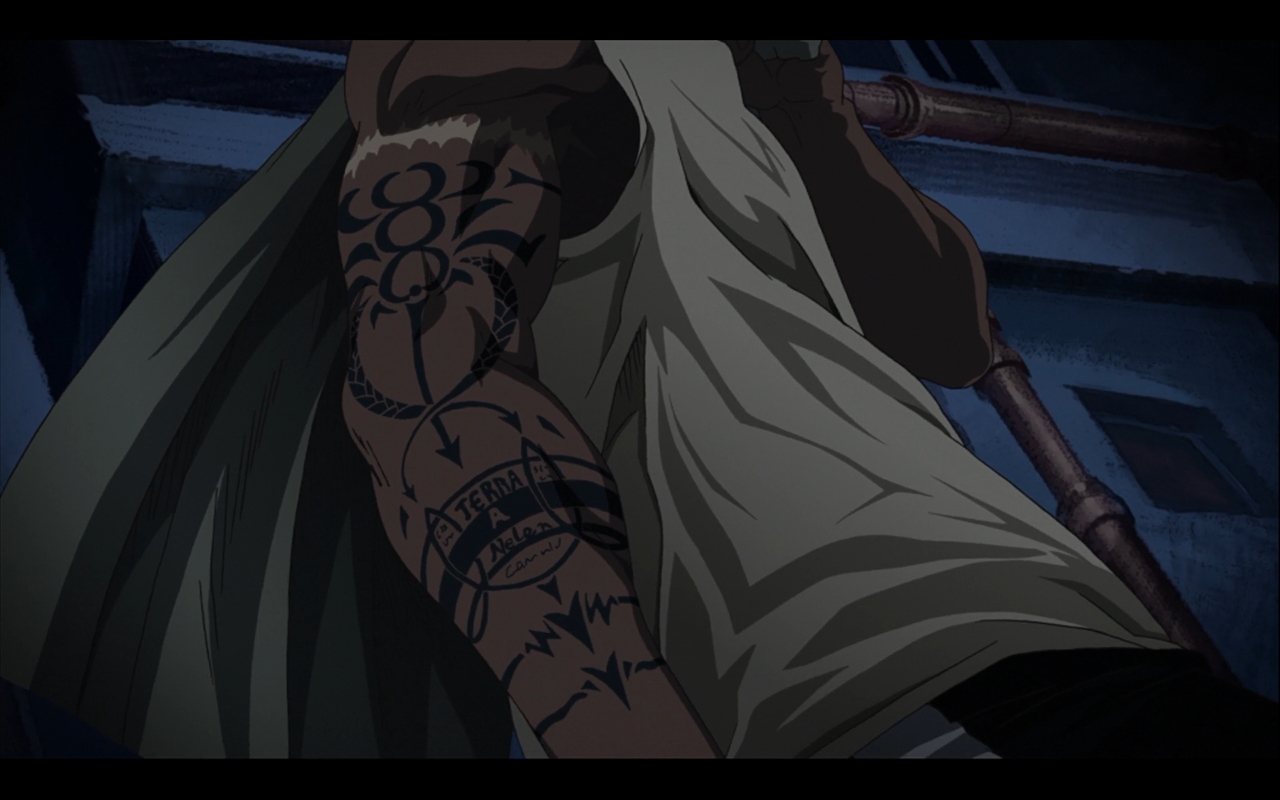 Riza's Tattoo Fullmetal Alchemist