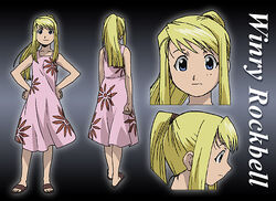 Winry Rockbell Color 01 by CaangamoLineart on DeviantArt