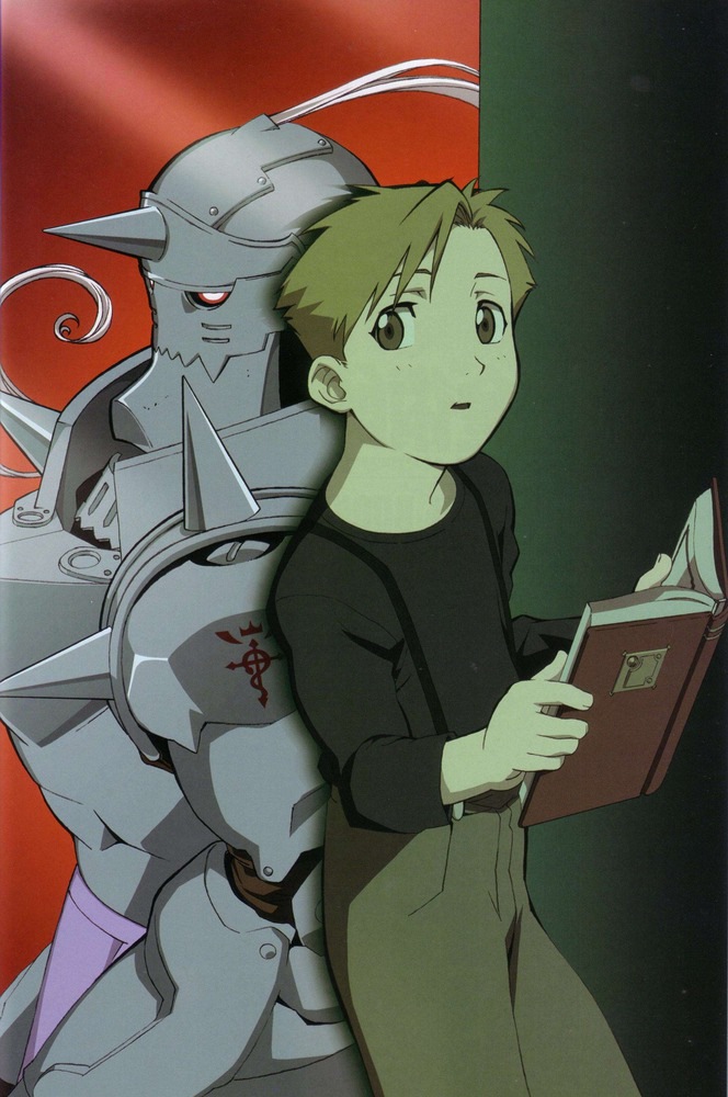 Do you prefer it when Alphonse's head goes cartoony (2003) or when his  whole body does (Brotherhood)? : r/FullmetalAlchemist