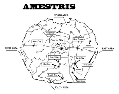 Mapa Amestris