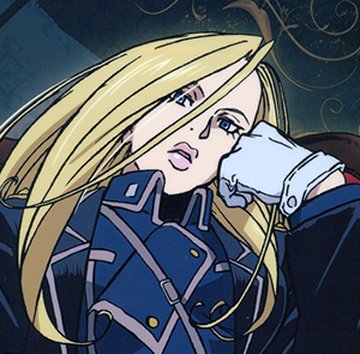 Gosto muito do estilo da Oliver Armstrong.  Anime, Fullmetal alchemist  mustang, Olivier mira armstrong