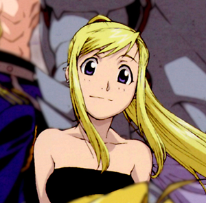 FMA Fullmetal alchemist Winry Rockbell in brotherhood style & in