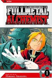 Cover of the first American Fullmetal Alchemist Volume.